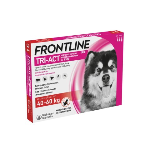 FRONTLINE Tri-Act Dla Psów 3x6ml