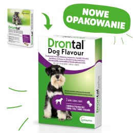VETOQUINOL Drontal - Dog Flavour Tabletki Dla Psów 2tabl. (kostki)