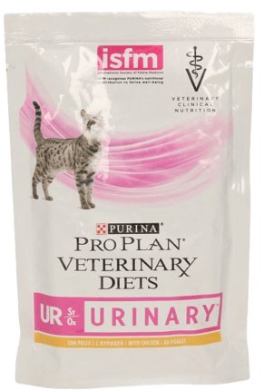 PURINA Pro Plan Veterinary Diets UR Urinary Cat Łosoś 85g