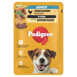Pedigree Mokra Karma Dla Dorosłych Psów Z Kurczakiem I Warzywami W Sosie 100g