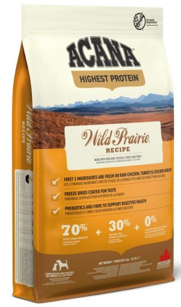 ACANA Wild Prairie Natural Dog Karma Sucha Dla Psa 6 Kg