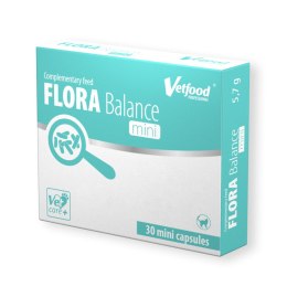 VETFOOD FLORA Balance mini 30 kapsułek