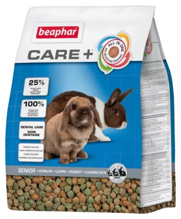 BEAPHAR Care+ Rabbit Senior Karma Super Premium Dla Królików Seniorów 1,5kg