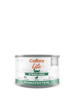 Calibra Cat Life Sterilised Karma Dla Kota Z Kaczką 200g