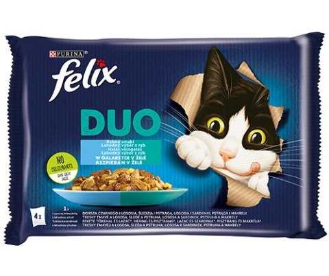 Felix Duo Rybne Smaki W Galaretce 4x85g