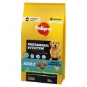 Pedigree Adult Professional Nutrition Drób Warzywa 12kg
