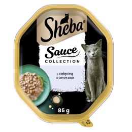 Sheba Sauce Collection Karma Mokra Dla Kota Z Cielęciną W Sosie 85g
