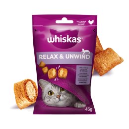 Whiskas Relaks i Odprężenie z kurczakiem 45g