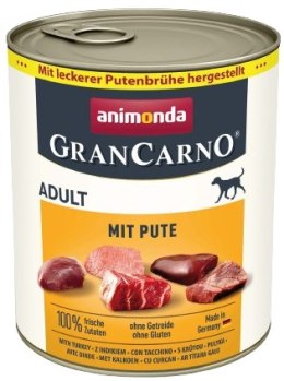 Animonda GranCarno Adult Dog Wołowina & Indyk 800g