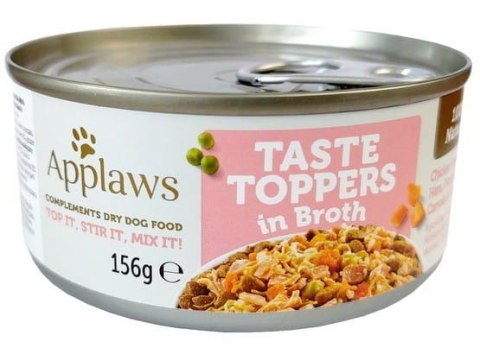 Applaws Taste Toppers Mokra Karma Dla Psów Kurczak Szynka Warzywa 156 G