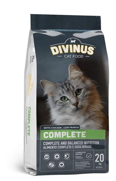 Divinus Cat Complete Karma Sucha Dla Kotów Dorosłych 20kg