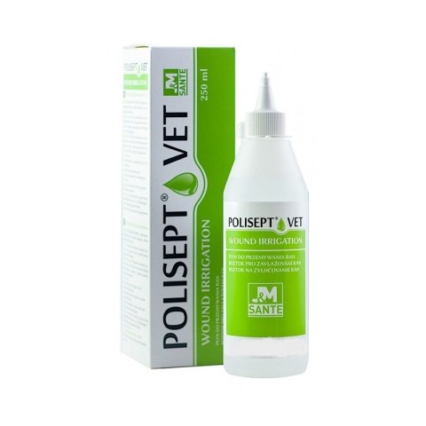 JM SANTE Polisept Vet Wound Irrigation Płyn do Oczyszczania Ran 500ml