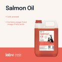 Lab-V Olej Z Łososia 100% Dla Psa I Kota W Każdym Wieku 5000ml Tłoczony Na Zimno