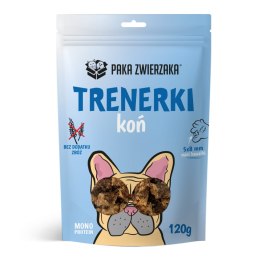 Paka Zwierzaka Trenerki Przysmak Dla Psów Konina 120g