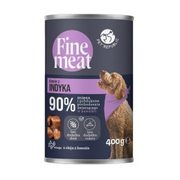 PetRepublic FineMeat Danie Z Indyka Dla Psów 400g