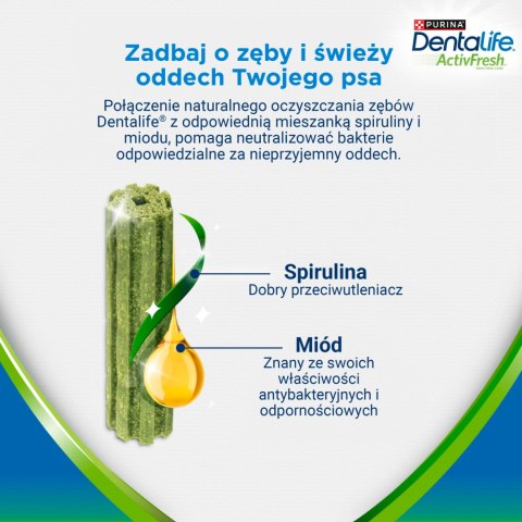 Purina Dentalife Activefresh Przysmak Dla Psa 142g 4 Sztuki