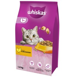 Whiskas Adult Karma Sucha Dla Kotów Kurczak 1,4kg