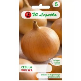 Cebula 'Wolska' - łuska słomkowożółta, odmiana późna
