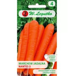 Marchew jadalna 'Nantes 3' (Nantejska) - odmiana średnio wczesna