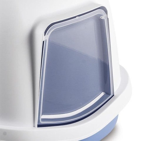 Stefanplast Kuweta Super Queen XXL z Filtrem Biało-Szara 71x55x46,5 cm