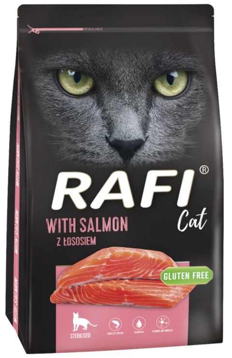 Dolina Noteci Rafi Cat Karma Sucha Dla Kotów Sterylizowanych Z Łososiem 7kg
