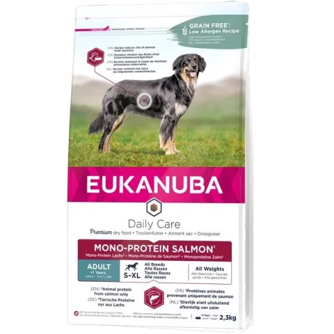 Eukanuba Daily Care Adult Mono-Protein Salmon 2,3kg