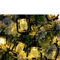 Girlanda ogrodowa solarna 30 lampionów LED