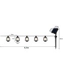 Girlanda ogrodowa solarna 30 lampionów LED