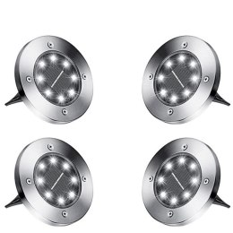 Lampki Solarne Gruntowe LED 4 Szt.