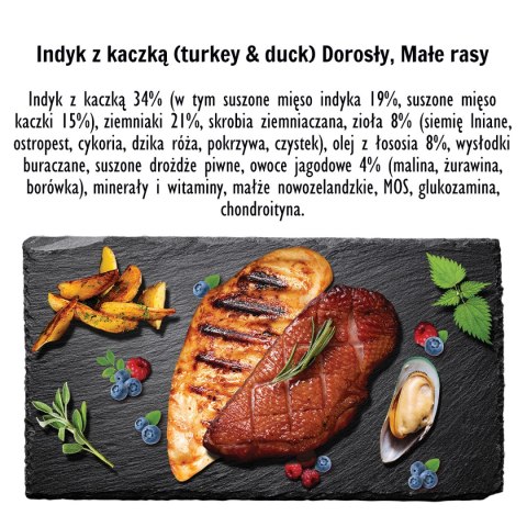Paka Zwierzaka Seventh Heaven Karma Sucha Dla Psów Indyk Z Kaczką Mini 1,5kg