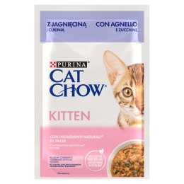 Purina Cat Chow Kitten Karma Z Jagnięciną I Cukinią W Sosie 85g