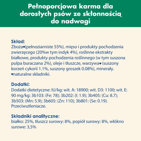 Purina Dog Chow Light Adult Z Indykiem 2,5kg