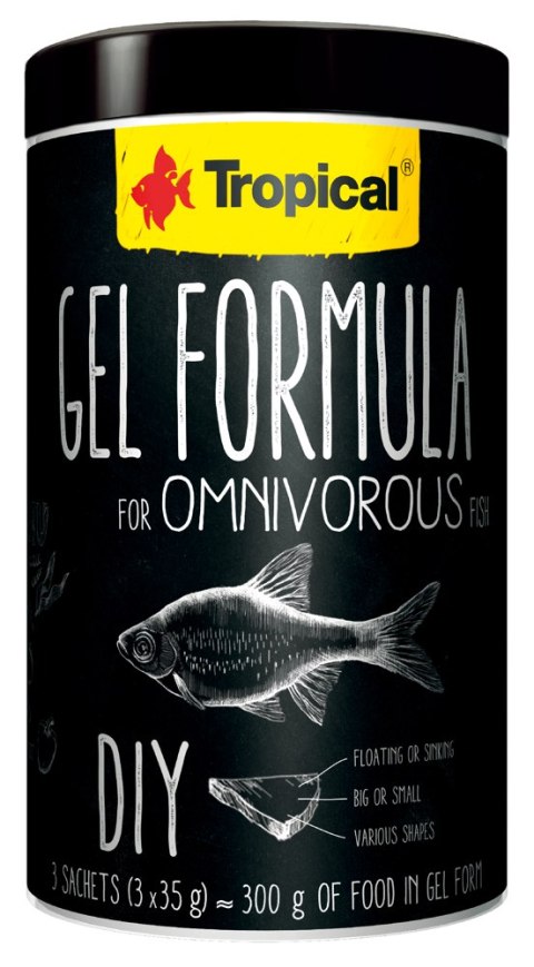 Tropical Gel Formula For Omnivorous Fish 1000ml