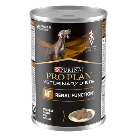 PRO PLAN Veterinary Diets NF Renal Function Karma Mokra Mus Dla Psa 400G