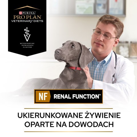 PRO PLAN Veterinary Diets NF Renal Function Karma Mokra Mus Dla Psa 400G