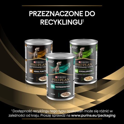 PRO PLAN Veterinary Diets NF Renal Function Karma Mokra Mus Dla Psa 400G