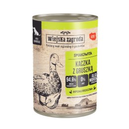 Wiejska Zagroda Kaczka z gruszką 400g dla psa