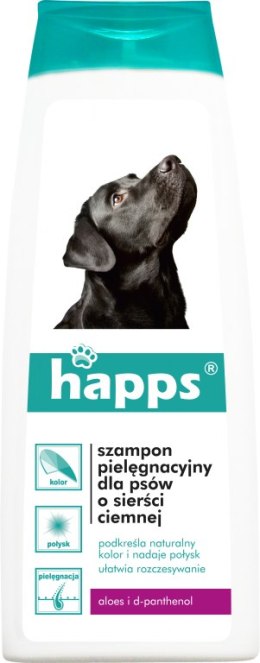 Bros Happs Szampon Pielęgnacyjny Dla Psów O Sierści Ciemnej 200ml