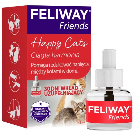 Ceva Animal Health Polska Sp. Z O.o Feliway Friends Wkład Dyfuzora 48ml