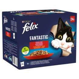 Felix Fantastic Wiejskie Smaki W Galaretce 24x85g