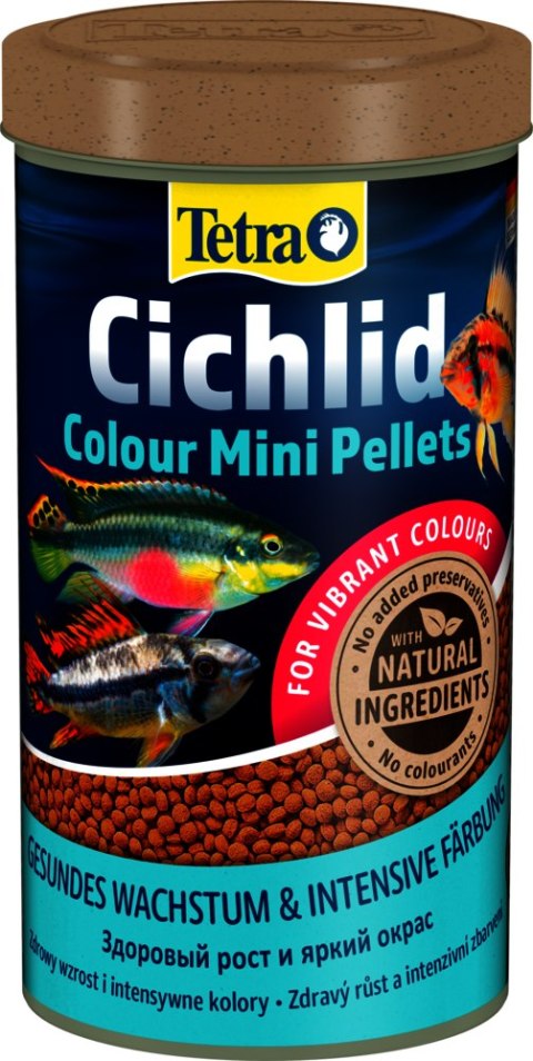 Tetra Pokarm Cichlid Colour Mini 500ml
