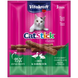 Vitakraft Cat Stick Mini Kabanosy Królik Z Kaczką 3x18g
