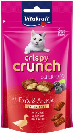 Vitakraft Crispy Crunch Z Kaczką I Aronią Dla Kota 60g