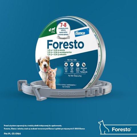 Bayer Foresto Obroża Dla Kotów I Psów 38cm