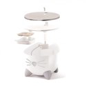 CATIT PIXI Smart Fountain białe poidło dla kota z miską ze stali nierdzewnej 2l