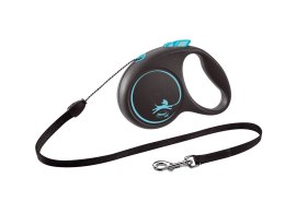 Flexi Smycz Black Design S Linka 5m Do 12kg Niebieska