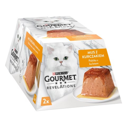 GOURMET Revelations Mus Z Kurczakiem 2x57g