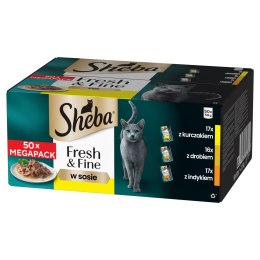 Sheba Fresh & Fine Saszetka 50x50g
