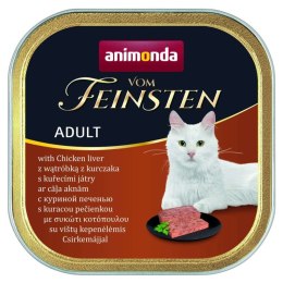 ANIMONDA Vom Feinsten Classic Karma Mokra Dla Kotów Z Wątróbką Drobiową 100G