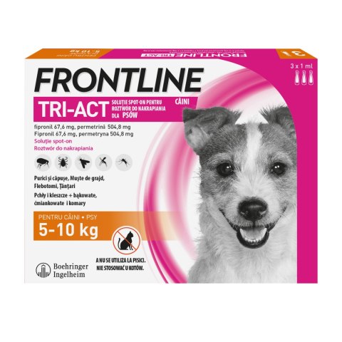FRONTLINE Tri-Act Dla Psów 3x1ml